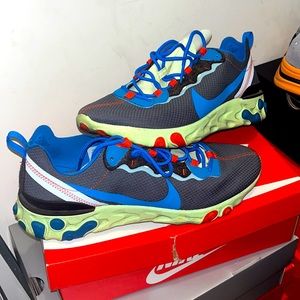 Nike React Element 55 SE “Volt Stardust” / 7-8/10 condition